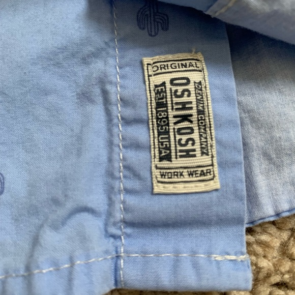 Oshkosh B’gosh 2T button up shirt - Picture 3 of 4